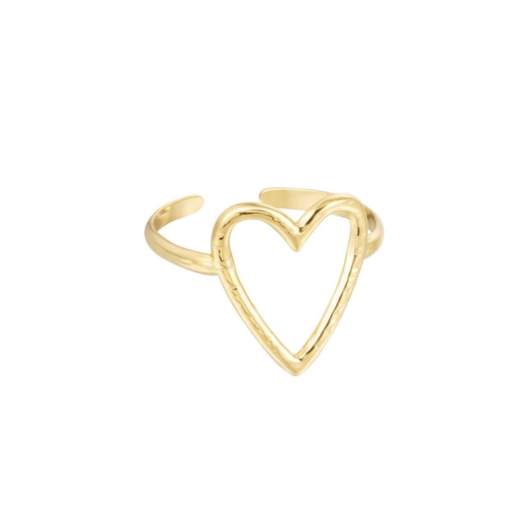 Open Heart Ring